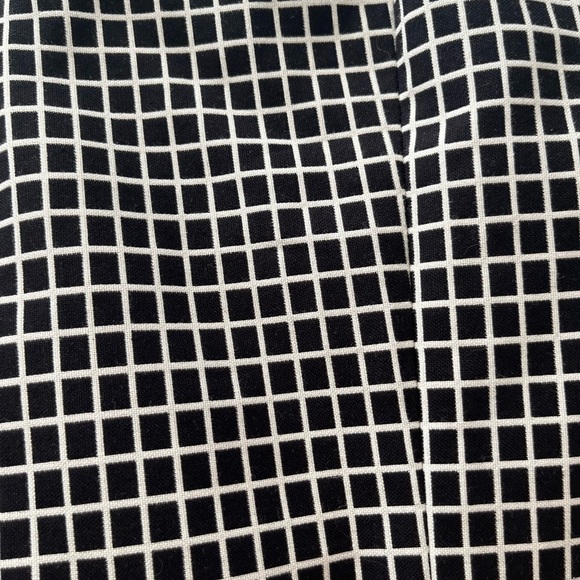 $1,190 Akris Punto Black/White Grid Sheath Dress Size 6 luxury career formal - Picture 4 of 6